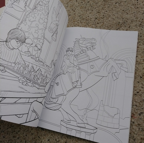 Harry Potter coloring book - Picture 9 of 10